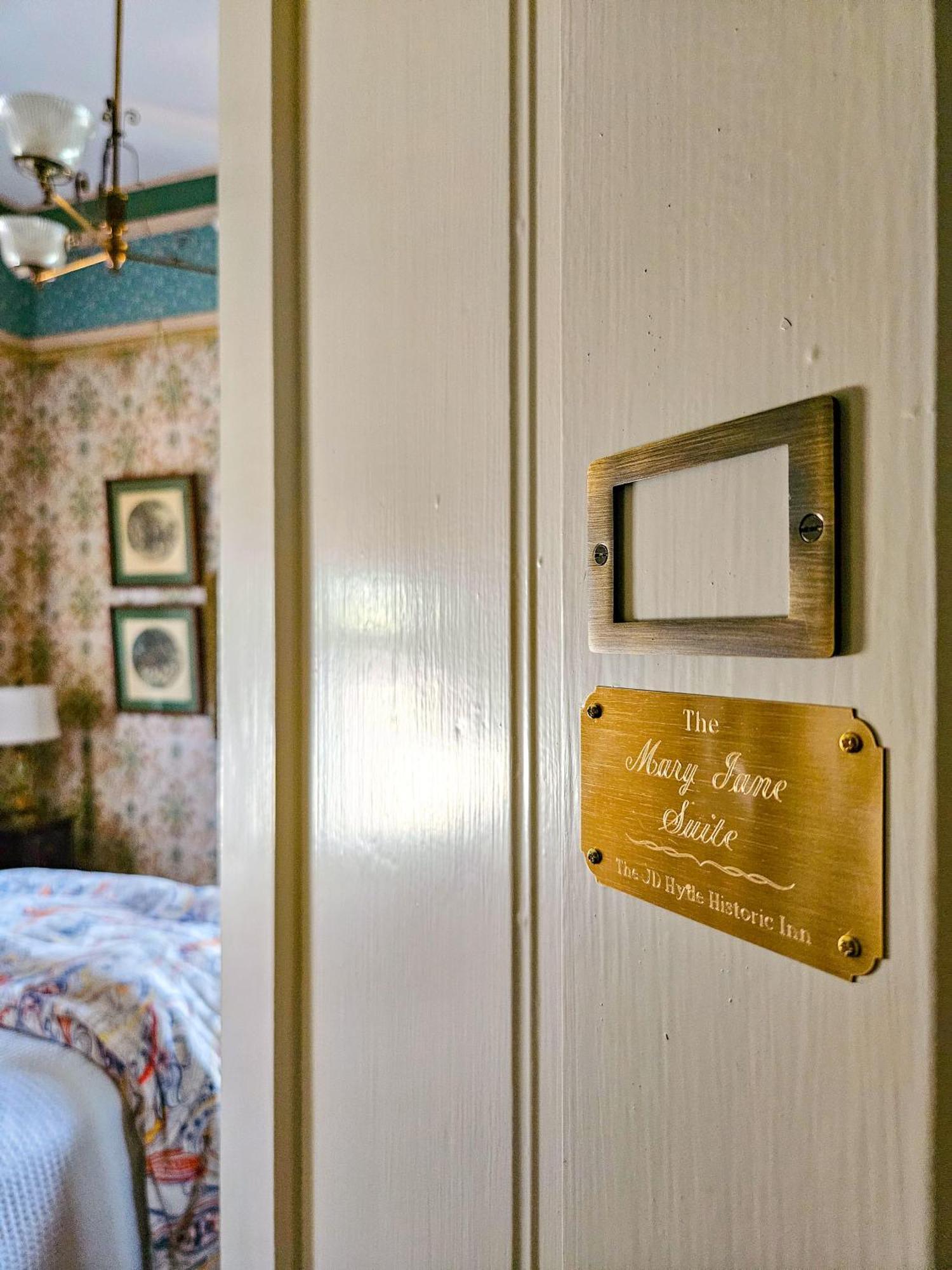 The Jd Hyde Historic Inn Visalia Eksteriør billede