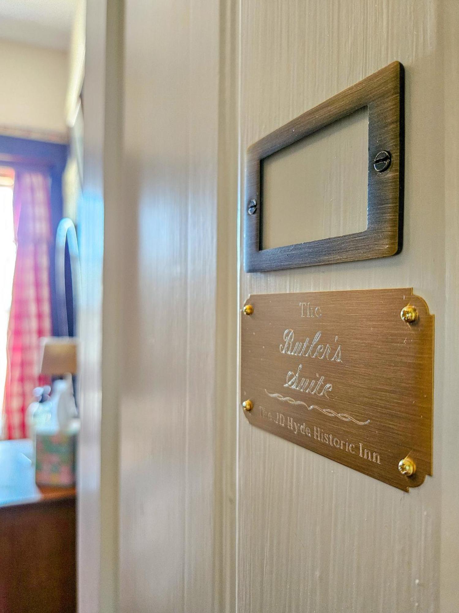 The Jd Hyde Historic Inn Visalia Eksteriør billede